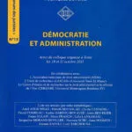 Démocratie et administration